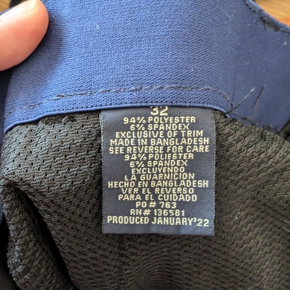 Men's NAT NAST Flat Front Zippered Pocket Shorts - Picture 7 of 8